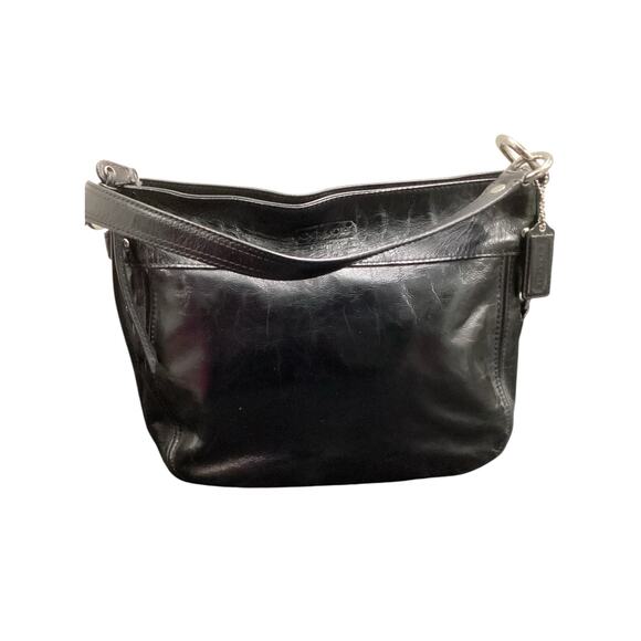 Coach Bag Women’s One Size Zoe F15478 Hobo Shoulder Bag Leather One Strap Black - Picture 1 of 9